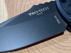 All Knife Brands Protech Knives Les George SBR Black DLC LG403