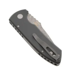 PROTECH KNIVES All Knife Brands Protech Les George SBR Acid Washed Knife Textured Black (2.6")