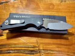 PROTECH KNIVES Protech Strider Custom SnG Auto Micarta Handle (Rare)