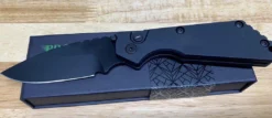 PROTECH KNIVES Protech Strider SnG Auto 2403-OP Operator Black W/Tritium Button All Knife Brands
