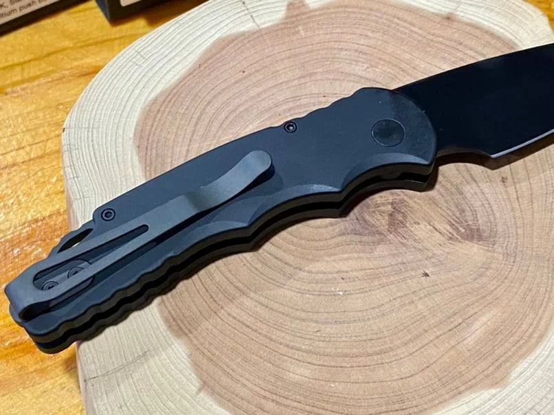 Promo 🌟 PROTECH KNIVES Protech TR-5 Operator Tactical Response Black S35VN Tritium 🌟 6 PROTECH KNIVES Protech TR-5 Operator Tactical Response Black S35VN Tritium