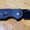 PROTECH KNIVES Protech USA Tactical Response Auto Knife (3.5" Black Plain) TR-3 X1 D2 All Knife Brands