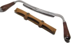 FLEXCUT Ramelson 10" Draw Knife W/ Leather Sheath Flexcut Knives