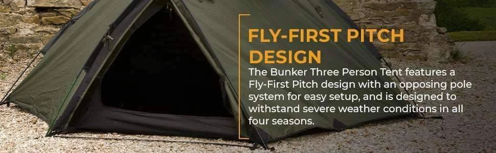 Outlet ๐งจ Snugpak Bunker 3 Person Tent / Tactical Shelter (Olive) Tents & Shelters ๐ 5 Snugpak Bunker 3 Person Tent / Tactical Shelter (Olive) Tents & Shelters