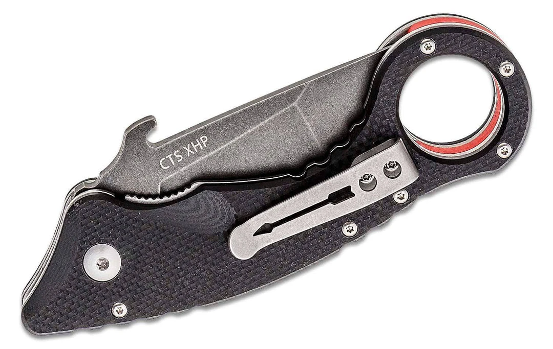 Promo 😉 SPARTAN BLADES Spartan Ronin Shoto SFBL9BK Folding Karambit 3.25" CTS-XHP 😍 5 SPARTAN BLADES Spartan Ronin Shoto SFBL9BK Folding Karambit 3.25" CTS-XHP