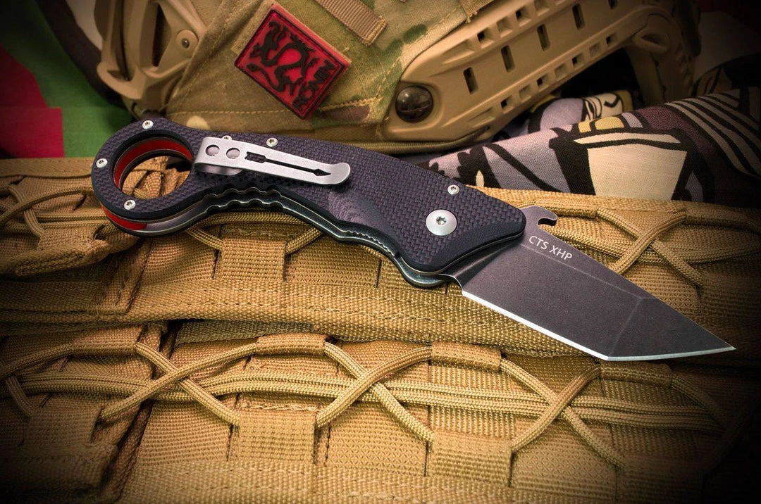 Promo 😉 SPARTAN BLADES Spartan Ronin Shoto SFBL9BK Folding Karambit 3.25" CTS-XHP 😍 9 SPARTAN BLADES Spartan Ronin Shoto SFBL9BK Folding Karambit 3.25" CTS-XHP