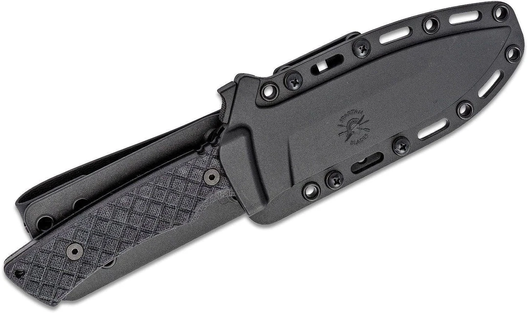 Outlet ๐ SPARTAN BLADES Spartan SBSL003BKBK Pro Grade Damysus Fixed Blade Knife 5.5" โค๏ธ 6 SPARTAN BLADES Spartan SBSL003BKBK Pro Grade Damysus Fixed Blade Knife 5.5"