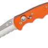 Best Pirce 🔥 Spyderco Autonomy C165GSOR Auto Folding Knife 3.65" H-1 Satin Serrated Blade, Orange ⭐ 2 Spyderco Autonomy C165GSOR Auto Folding Knife 3.65" H-1 Satin Serrated Blade, Orange