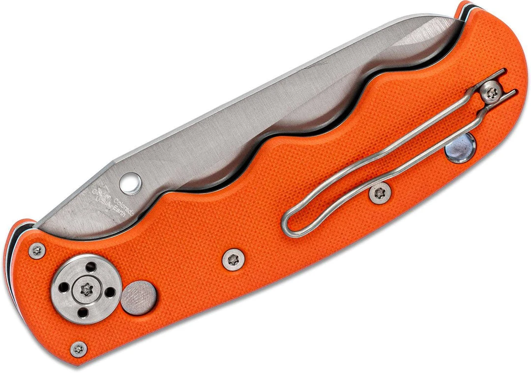 Best Pirce ๐ฅ Spyderco Autonomy C165GSOR Auto Folding Knife 3.65" H-1 Satin Serrated Blade, Orange โญ 6 Spyderco Autonomy C165GSOR Auto Folding Knife 3.65" H-1 Satin Serrated Blade, Orange