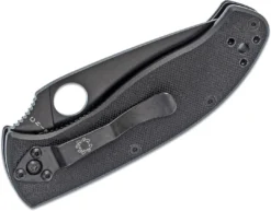 Spyderco C122GBBKP Tenacious Folding Knife 3.38" Black Spyderco Knives
