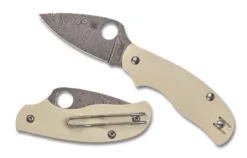Spyderco Knives Spyderco C127GPIVD Urban Sprint Run Slipjoint Folding Knife 2.44" Damascus (Italy)