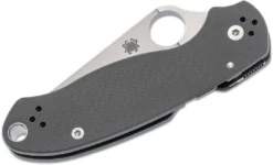 Spyderco Knives Spyderco C223GPDGY Para 3 Maxamet Knife (USA)