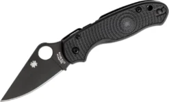 Spyderco Knives Spyderco C223PBBK Para 3 Lightweight Folding Knife 2.92"