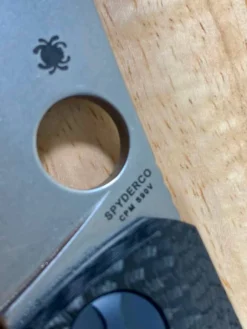 Spyderco C235CFTIP Drunken Folding Knife 3.5