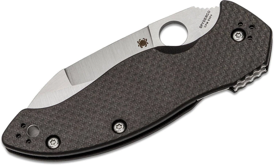Deals 😀 Spyderco C248CFP Kelly McCann Canis Folding Knife 3.36" S30V 🔥 4 Spyderco C248CFP Kelly McCann Canis Folding Knife 3.36" S30V
