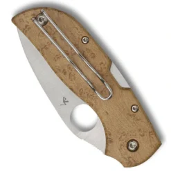 Spyderco Chapparal Birdseye Maple Knife (CTS-XHP) C152WDP