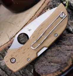 Spyderco Chapparal Birdseye Maple Knife (CTS-XHP) C152WDP