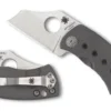 Spyderco McBee Folding Knife With 1.52" CTS XHP Stainless Steel Blade And Premium Titanium Handle - PlainEdge - Spyderco Knives