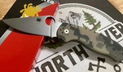 Spyderco Knives Spyderco Para 3 CPM-S45VN Knife Digi Camo G-10 (3