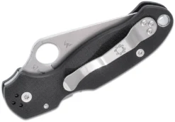 Spyderco Knives Spyderco Para 3 S30V Knife Black G-10 (3