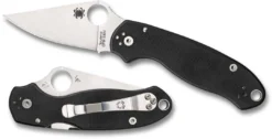 Spyderco Knives Spyderco Para 3 S30V Knife Black G-10 (3