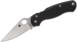 Spyderco Knives Spyderco Paramilitary 2 C81GP2 Knife 3.42" S45V Blade, Black G10 Handles