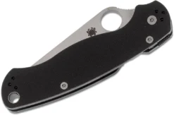 Spyderco Knives Spyderco Paramilitary 2 C81GP2 Knife 3.42" S45V Blade, Black G10 Handles