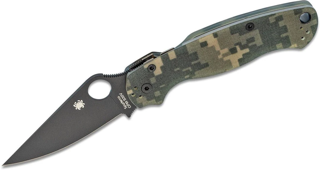 Cheap β€οΈ Spyderco Knives Spyderco Paramilitary 2 Knife S30V Digital Camo Handles - C81GPCMOBK2 π 3 Spyderco Knives Spyderco Paramilitary 2 Knife S30V Digital Camo Handles - C81GPCMOBK2