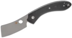 Spyderco Roc Folding 3.07" VG10 Bead Blast Cleaver Blade (C177GP) Spyderco Knives