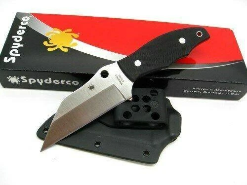 Best Sale 😀 Spyderco Ronin 2 Fixed Blade Knife G-10 (4.1" Satin) Spyderco Knives 😉 4 Spyderco Ronin 2 Fixed Blade Knife G-10 (4.1" Satin) Spyderco Knives