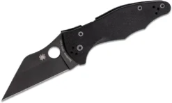 Spyderco Yojimbo 2 Folding Knife 3.2" Black DLC - C85GPBBK2 Spyderco Knives