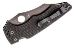 Spyderco YoJumbo Blackout Folding Knife 3.98