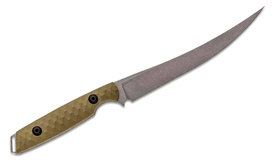 Cheap ❤️ TOOR KNIVES Toor Avalon Fillet Knife 6" CPM-154 Stonewashed Fillet, Kraken Green Handles 🛒 4 TOOR KNIVES Toor Avalon Fillet Knife 6" CPM-154 Stonewashed Fillet, Kraken Green Handles