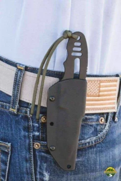 TOPS KNIVES TOPS C.A.T. 202 Knife - Tanto Point All Knife Brands