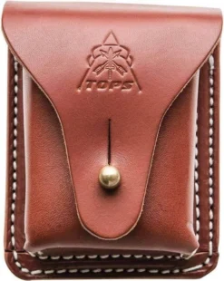 TOPS Knives Bushcraft Leather Belt Pouch All Knife Brands