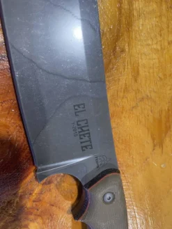 TOPS Knives El Chete With Camo Finish Blade