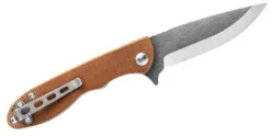 TOPS KNIVES TOPS MSF-4.0 Mini Scandi Flipper Knife 3.25" N690Co Two-Tone Blade All Knife Brands