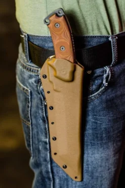 TOPS KNIVES TOPS Steel Eagle 107C Delta Class Knife (Drop Point) USA All Knife Brands