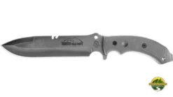 TOPS KNIVES TOPS Tahoma Field Knife Double Edged 7-5/16 Carbon Blade