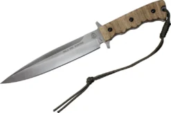 TOPS KNIVES All Knife Brands TOPS Wild Pig Hunter Fixed 7-9/16" Plain Blade, Micarta WPH-07 (USA)