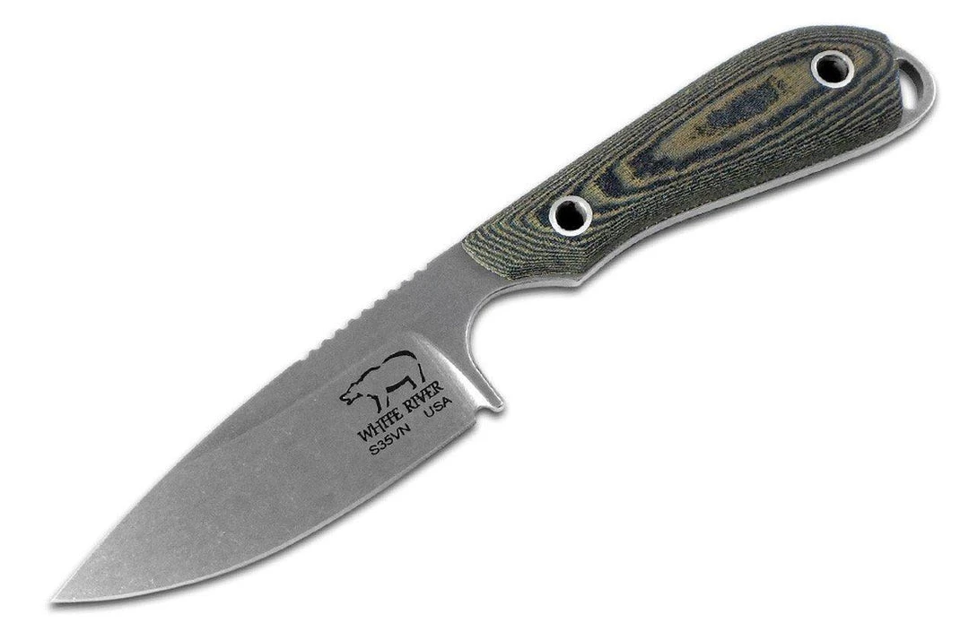 Hot Sale 👍 WHITE RIVER KNIVES All Knife Brands White River M1 Caper S35VN Fixed Blade (USA) 🎁 6 WHITE RIVER KNIVES All Knife Brands White River M1 Caper S35VN Fixed Blade (USA)