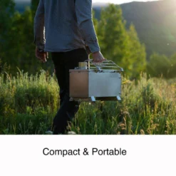 Winnerwell Nomad Medium Tent Portable Stove 800 Cubic Inch Firebox