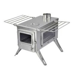 Winnerwell Nomad View Large Tent Stove 1500 Cubic Inch Firebox