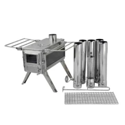 Winnerwell Nomad View Small Portable Stove 450 Cubic Inch Firebox Outdoor Stoves