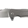 Zero Tolerance 0900 Les George Flipper 2.7" S35VN Stonewashed Blade, Titanium Handles