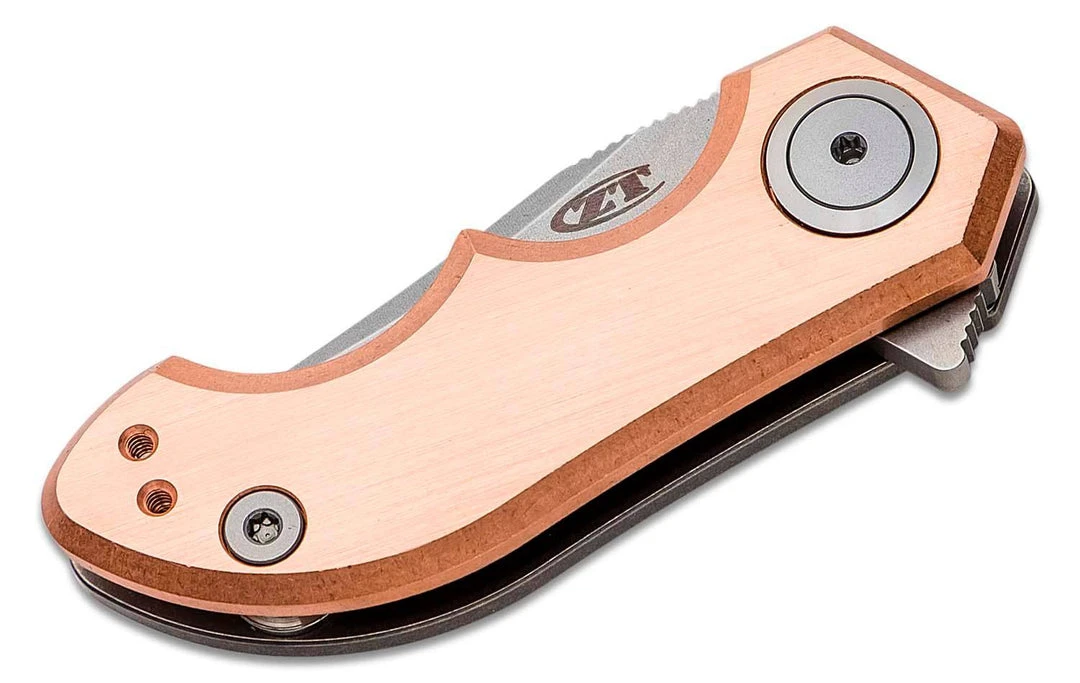Promo ๐ฏ ZERO TOLERANCE ZT 0022CU Copper Titanium Framelock Knife CPM-20CV (Limited Edition) ๐งจ 4 ZERO TOLERANCE ZT 0022CU Copper Titanium Framelock Knife CPM-20CV (Limited Edition)