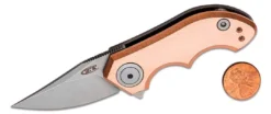 Promo ๐ฏ ZERO TOLERANCE ZT 0022CU Copper Titanium Framelock Knife CPM-20CV (Limited Edition) ๐งจ 13 ZERO TOLERANCE ZT 0022CU Copper Titanium Framelock Knife CPM-20CV (Limited Edition)