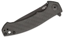 ZERO TOLERANCE ZT 0450CF Flipper 3.25" S35VN Black Blade Knife (USA)