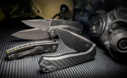 Outlet ๐ ZERO TOLERANCE ZT 0450CF Flipper 3.25" S35VN Black Blade Knife (USA) ๐ 11 ZERO TOLERANCE ZT 0450CF Flipper 3.25